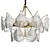 Sleek Modern Stefani Design Lamp 3D model small image 1