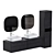 Duravit ZENCHA Set & Mixer 3D model small image 3