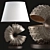 Elegant Nautilus Pendant Light Fixure 3D model small image 1