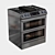 Samsung Flex Duo Dual-Fuel Range 3D model small image 22