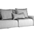 Modular Monsieur Sofa in 3D 3D model small image 4