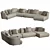 Modern Modular Molteni&C Cleo Sofa 3D model small image 2