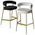 Nena Stool 3D Model - Zanotta 3D model small image 1
