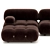 Italian Style 3-Seater Sofa Render 3D model small image 2