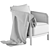 Tosca 2015 Armchair in Millimetres 3D model small image 5