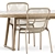 Recreate Outdoor Dining Set 3D model small image 3