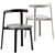 Sleek Dial Dining Set 3D model small image 2