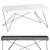 Sleek Plywood Table byfurniture 3D model small image 1