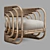 Artteriors Hamza Rattan Lounge Chair 3D model small image 7
