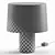 Sleek Eclipse Table Lamp Design 3D model small image 3