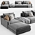Modernistic Casamania Horm Ellington Design 3D model small image 1