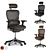 Ergohuman Office Chair | Leather Trio 3D model small image 1