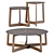 BluDot Pi Steel-Walnut Tables 3D model small image 2