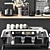 Sanremo Coffee Shop Set: Premium Grinders 3D model small image 4