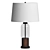 Bronze 3-Way Pine Table Lamp 3D model small image 1