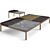 Elegant Dionis Bench by Eichholtz 3D model small image 3