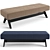 Elegant Dionis Bench by Eichholtz 3D model small image 4