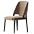Elegant VELIS 2017 Dining Chair 3D model small image 2