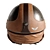 Vintage Moto Helmet Collection Set 3D model small image 5