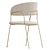 Modern Kamelia Chair 2017 Velvet 3D model small image 3