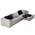 Elegant Perry Sofa 2015 Special 3D model small image 2