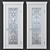 Stained Glass Door: Elegant Design 3D model small image 2