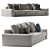 Sleek Hudson Sofa 2013 Edition 3D model small image 4