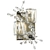 Elegant Lobmeyr 2-Light Sconce 3D model small image 1
