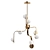 Elegant Lobmeyr Script Chandelier 3D model small image 1