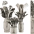 Urban Elegance Vases Trio 3D model small image 7