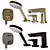 HANSGROHE TALIS Faucet Set 3D model small image 4