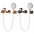 HANSGROHE TALIS Faucet Set 3D model small image 5