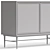 Sophisticated Giovanni Console Table 3D model small image 3