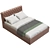 Elegant Jenny Bed Design 3D model small image 3