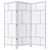 Modern Folding Room Divider Stand 3D model small image 3