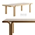 Elegant Imane Dining Table Design 3D model small image 1