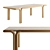 Elegant Imane Dining Table Design 3D model small image 5
