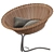  Modern Rattan Armchair Collection 3D model small image 3