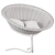  Modern Rattan Armchair Collection 3D model small image 5