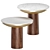 LaLume Wooden Coffee Table 3D model small image 1