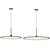 Modern Minimalist LED Pendant Light 3D model small image 2