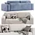 Modern Viena Sofa Model 3D model small image 2