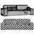 Modern Viena Sofa Model 3D model small image 3