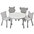 Forest Creature Kids Chair Set 3D model small image 3