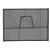 Monocromo Linen Rug: Elegant Design 3D model small image 2