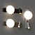 Modern Wall Lamp with Vray 3D model small image 2