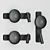 Modern Wall Lamp with Vray 3D model small image 3