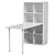 IKEA Desk KALLAX LAGKAPTEN Combo 3D model small image 5