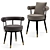 Elegance Redefined: Vico Dining Set 3D model small image 5
