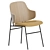 Modern Danish Penguin Dining Chair 3D model small image 2